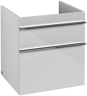 Villeroy & Boch WTUS Venticello 01 553x590x502mm 2 Ausz. Waschtisch m.tig Glossy White – Bild 2