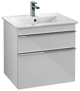Villeroy & Boch WTUS Venticello 01 603x590x502mm 2 Ausz. Waschtisch m.tig Glossy White – Bild 2