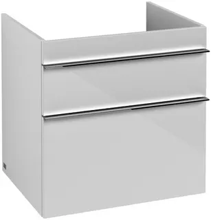 Villeroy & Boch WTUS Venticello 01 603x590x502mm 2 Ausz. Waschtisch m.tig Glossy White – Bild 3