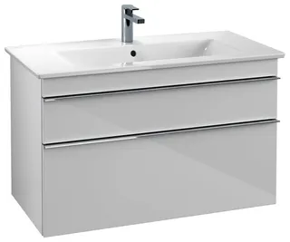 Villeroy & Boch WTUS Venticello A92601 953x590x502mm 2 Ausz. Waschtisch m.tig Glossy White – Bild 2