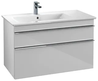 Villeroy & Boch WTUS Venticello A92701 953x590x502mm 2 Ausz. Waschtisch m.tig Glossy White – Bild 2