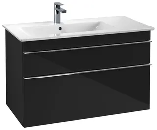 Villeroy & Boch WTUS Venticello A92701 953x590x502mm 2 Ausz. Waschtisch m.tig Glossy Grey – Bild 2