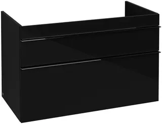 Villeroy & Boch WTUS Venticello A92701 953x590x502mm 2 Ausz. Waschtisch m.tig Glossy Grey – Bild 3