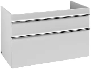 Villeroy & Boch WTUS Venticello A92701 953x590x502mm 2 Ausz. Waschtisch m.tig White Matt – Bild 3