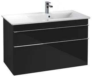 Villeroy & Boch WTUS Venticello A92801 953x590x502mm 2 Ausz. Waschtisch m.tig Glossy Grey – Bild 2