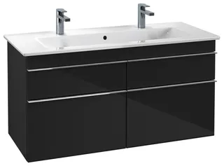 Villeroy & Boch WTUS Venticello 01 1153x590x502mm 4 Ausz. Waschtisch m.tig Glossy Grey – Bild 2