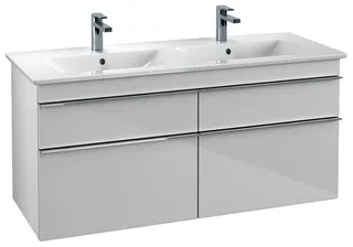 Villeroy & Boch WTUS Venticello 01 1253x590x502mm 4 Ausz. Waschtisch m.tig Glossy White – Bild 2