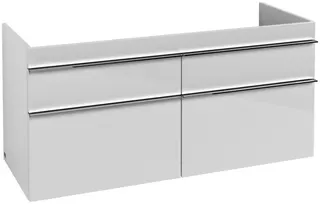 Villeroy & Boch WTUS Venticello 01 1253x590x502mm 4 Ausz. Waschtisch m.tig Glossy White – Bild 3