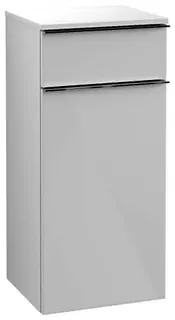 Villeroy & Boch Seitenschrank Venticello 01 404x866x 372mm 1trg. 1 Schubl. A:li Glossy White – Bild 2