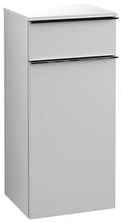 Villeroy & Boch Seitenschrank Venticello 11 404x866x 372mm 1 Tür 1 Schublade A:re White Matt – Bild 2