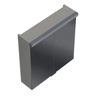 sanibel-Spiegelschrank 1.1 SPFP 060 600mm breit Weiß Hochglanz