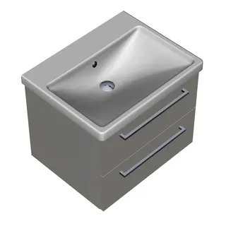 sanibel-Keramik-Waschtischelement 1.1 SFBO.063 630mm breit Weiß Hochglanz