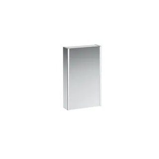 Laufen SPS Frame25 LED-Bel.verti. Sensor-Sch Amb-licht 750x450 1 T. Scharn.li versp.