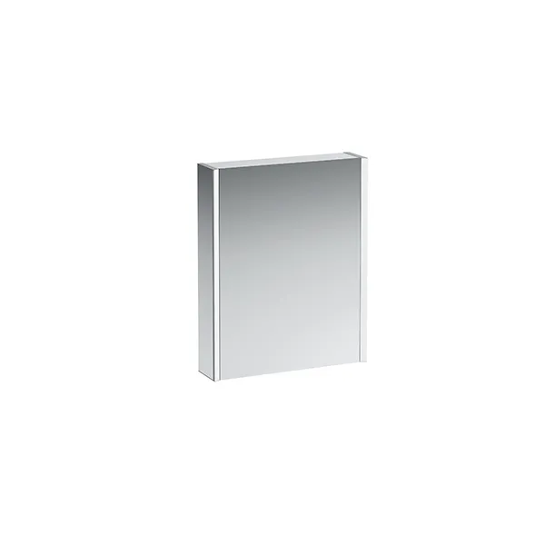 Laufen SPS Frame25 LED-Bel.verti. Sensor-Sch Steckd. 750x600x150 1 T. Scharn.re versp