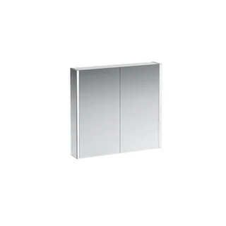 Laufen SPS Frame25 LED-Bel.verti. Sensor-Sch Steckd. 780x800x150 2 Türen weiß