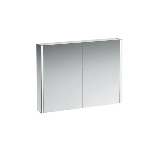 Laufen SPS Frame25 LED-Bel.verti. Sensor-Sch Steckd. 780x1000x150 2 Türen weiß