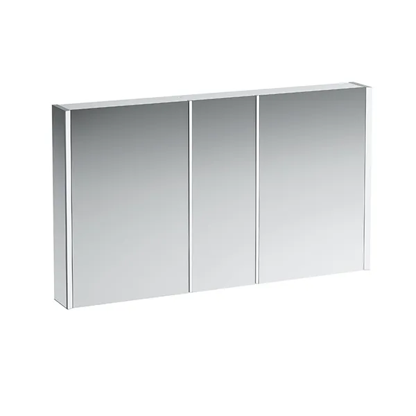 Laufen SPS Frame25 LED-Bel.verti. Sensor-Sch Steckd. 780x1300x150 3 Türen versp.