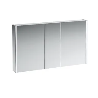 Laufen SPS Frame25 LED-Bel.verti. Sensor-Sch Steckd. 780x1300x150 3 Türen versp.