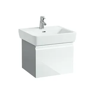 LF WTU PRO A 450x470x392 1 Schubl m.Griffmulde f.WT H818951 weiß matt