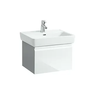LF WTU PRO A 450x570x392 1 Schubl m.Griffmulde f.WT H818953 weiß matt