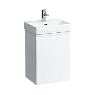LF WTU PRO S 321x415x580 1Tür Scharn.li m.Griffmulde f.WT H815961 weiß matt