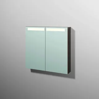 sanibel 5001 Spiegelschrank A16 SD51237 800x746x149mm Eiche-Nebraska