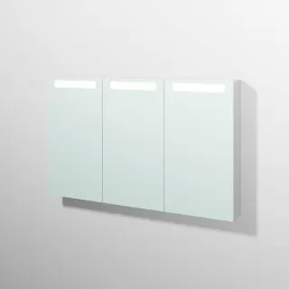 sanibel 5001 Spiegelschrank A16 SD51678 1200x746x149mm Weiß-Glanz