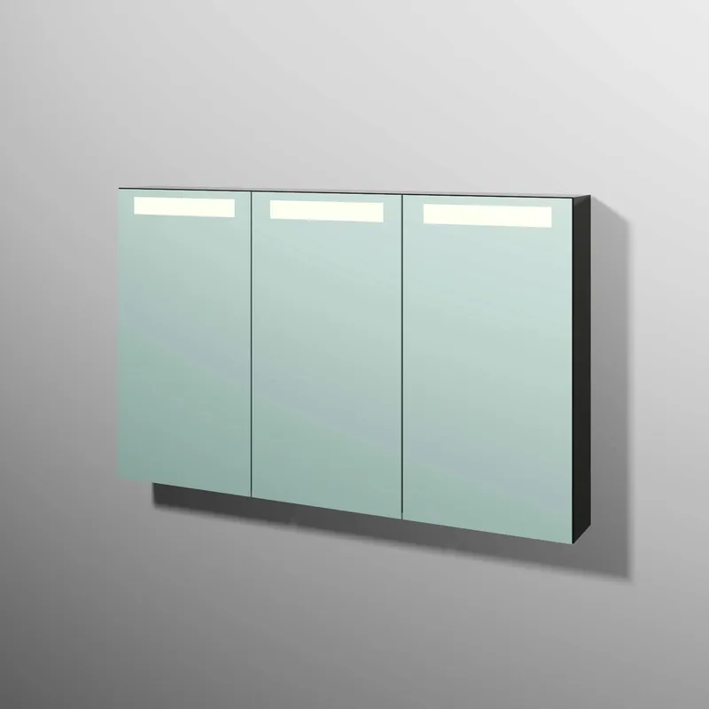 sanibel 5001 Spiegelschrank A16 SD51679 1200x746x149mm Anthrazit-Glanz