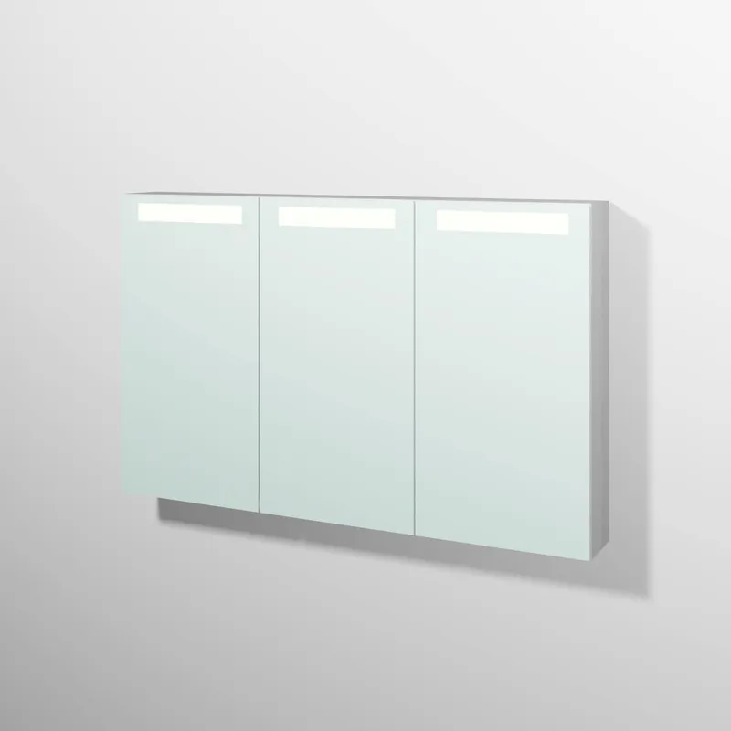 sanibel 5001 Spiegelschrank A16 SD51655 1200x746x149mm Linde-Hell