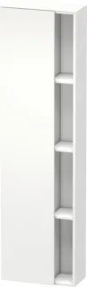 DU Hochschrank DuraStyle 240x500x1800mm 1 Tür, TA li., weiß matt/weiß matt