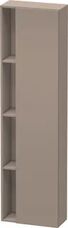 DU Hochschrank DuraStyle 240x500x1800mm 1 Tür, TA re., basalt matt/basalt matt