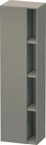 Duravit Hochschrank DuraStyle 360x500x1800mm 1 Tür, TA li., basalt matt/basalt matt