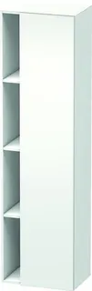 DU Hochschrank DuraStyle 360x500x1800mm 1 Tür, TA re., weiß matt/weiß matt