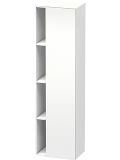 Duravit Hochschrank DuraStyle 360x500x1800mm 1 Tür, TA re., weiß matt/weiß matt – Bild 3