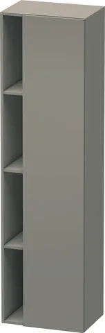 Duravit Hochschrank DuraStyle 360x500x1800mm 1 Tür, TA re., basalt matt/basalt matt