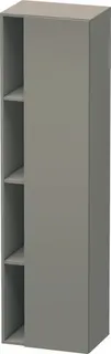 Duravit Hochschrank DuraStyle 360x500x1800mm 1 Tür, TA re., basalt matt/basalt matt