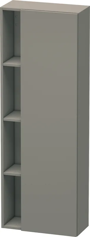Duravit Hochschrank DuraStyle 240x500x1400mm 1 Tür, TA re., basalt matt/basalt matt