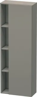 DU Hochschrank DuraStyle 240x500x1400mm 1 Tür, TA re., basalt matt/basalt matt