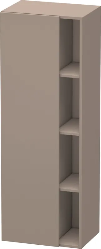 Duravit Hochschrank DuraStyle 360x500x1400mm 1 Tür, TA li., basalt matt/basalt matt