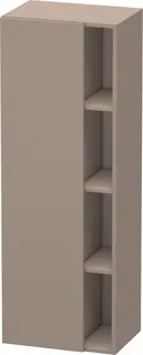 DU Hochschrank DuraStyle 360x500x1400mm 1 Tür, TA li., basalt matt/basalt matt