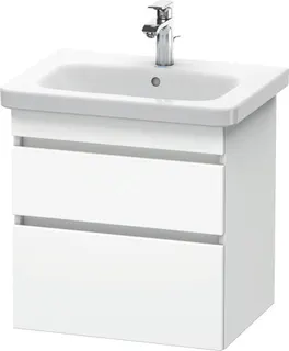 Duravit WTU wandh. DuraStyle 448x580x610mm 2 SchKa,232065,weiß matt/weiß matt – Bild 4