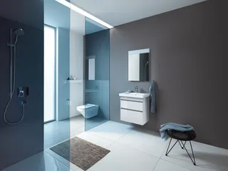 Duravit WTU wandh. DuraStyle 448x580x610mm 2 SchKa,232065,weiß hgl./weiß hgl. – Bild 4