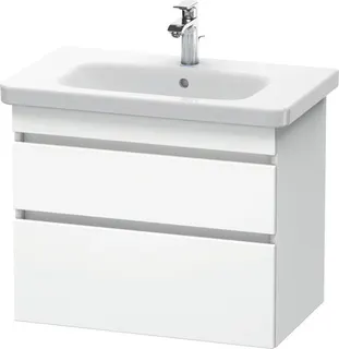 Duravit WTU wandh. DuraStyle 448x730x610mm 2 SchKa,232080,weiß matt/weiß matt – Bild 4