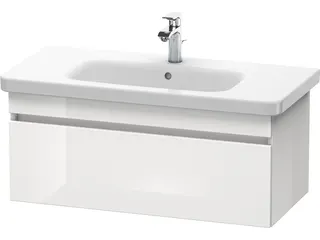 Duravit WTU wandh. DuraStyle 448x930x398mm 1 Ausz.,232010,weiß hgl./weiß hgl.