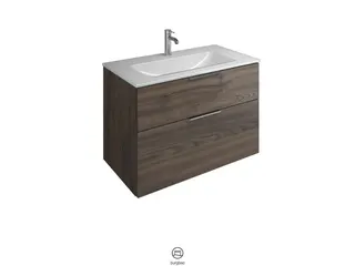 BB Glas-Waschtisch inkl. WTU (SEYX092) Eqio, 490x920x615 – Bild 3