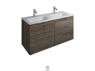 BB Glas-Waschtisch inkl. WTU (SEYY122) Eqio, 490x1220x615 – Bild 2