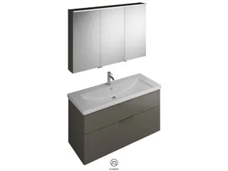 BB Badmöbelset (SFAN123), Breite 1230 mm Eqio, bestehend aus SPS, Keramik-Waschtisch, WTU – Bild 4