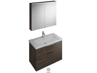 BB Badmöbelset (SFAN093), Breite 930 mm Eqio, bestehend aus SPS, Keramik-Waschtisch, WTU – Bild 5