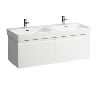 Laufen WTU PRO S 450x1159x397 2 Schubl m.Griffmulde f.WT H814966 weiß glzd