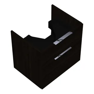 sanibel-WT-Unterbau 2.0 FLEX WVKS057 570mm breit Schubl/Auszug Marone Trüffel